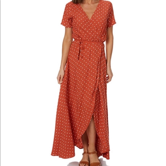 lily wrap dress